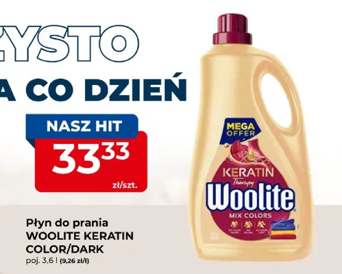 Płyn do prania Woolite Keratin Color promocja w PSB Mrówka