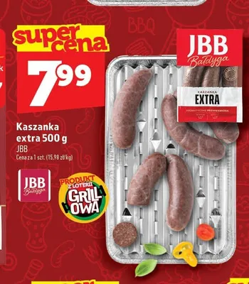Kaszanka extra JBB Bałdyga promocja w TOPAZ