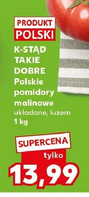 Polskie pomidory malinowe promocja w Kaufland