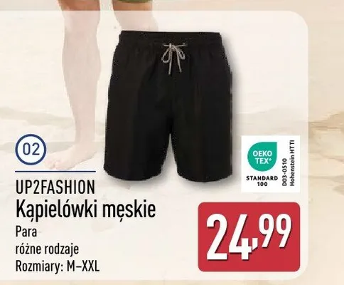 Kąpielówki męskie UP2FASHION promocja w Aldi
