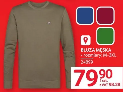 Bluza męska promocja w Selgros
