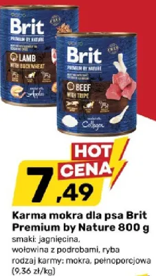 Karma mokra dla psa Premium by Nature promocja w Bricomarche