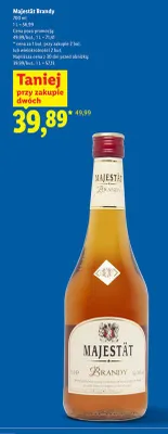 Brandy Majestät promocja w Lidl