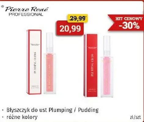 Błyszczyk do ust Plumping / Pudding - różne kolory promocja w Drogeria Kosmyk