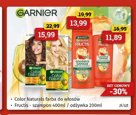 Szampon Fructis Garnier promocja w Drogeria Kosmyk