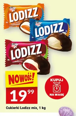 Cukierki Lodizz mix promocja w Twój Market