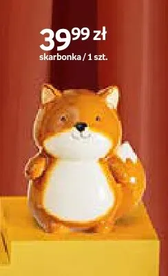 Skarbonka lisek promocja w Empik