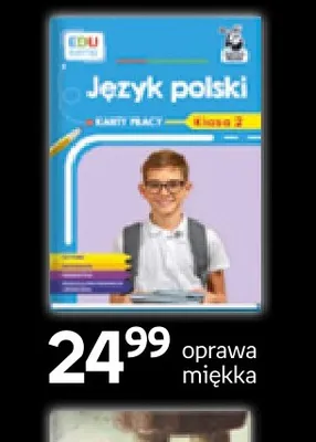 Karty pracy Język polski klasa 2 Edu Wilga promocja w Empik