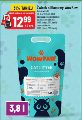 Żwirek silikonowy promocja w POLOmarket