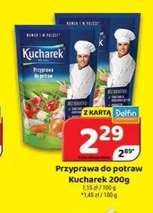 Przyprawa do potraw Kucharek promocja w Delfin