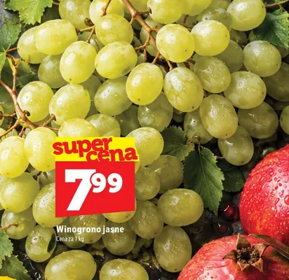 Winogrona jasne promocja w TOPAZ