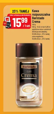 Kawa rozpuszczalna Baristado Crema promocja w POLOmarket