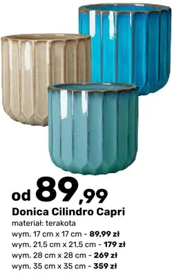 Donica Cilindro Capri promocja w Bricomarche