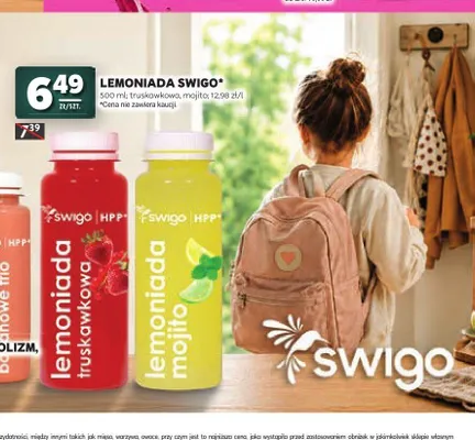 Lemoniada Swigo mojito promocja w Stokrotka