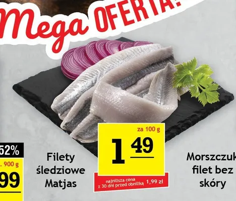 Filety śledziowe a'la matjes Lisner promocja w Gram Market