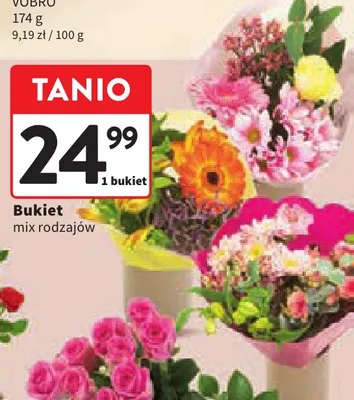 Bukiet promocja w Intermarche