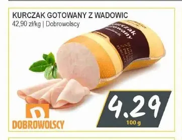 Kurczak gotowany z Wadowic Dobrowolscy promocja w Słoneczko
