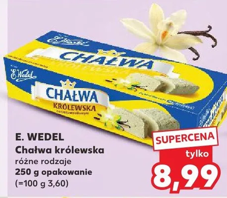 Chałwa królewska różne rodzaje promocja w Kaufland