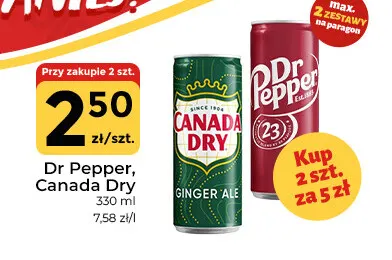 Napój gazowany Dr Pepper promocja w Społem Częstochowa