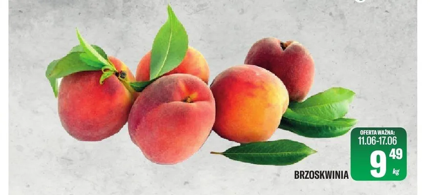 Brzoskwinia promocja w Tomi Markt