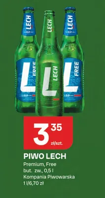 Piwo bezalkoholowe Lech promocja w Chorten