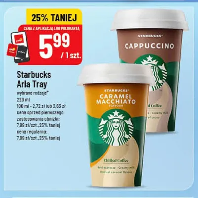 Kawa mrożona Starbucks promocja w POLOmarket