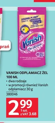 Odplamiacz żel Vanish promocja w Selgros