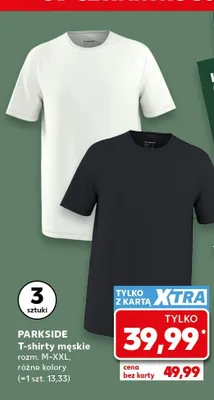 T-shirty męskie PARKSIDE promocja w Kaufland