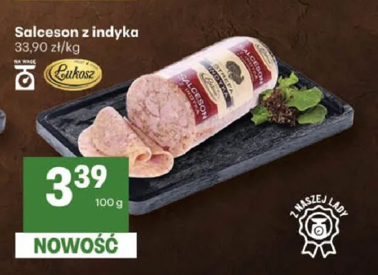 Salceson z indyka promocja w Delikatesy Centrum