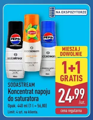 Koncentrat napoju do saturatora promocja w Aldi