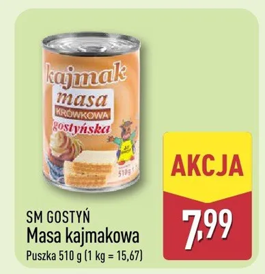 Masa kajmakowa promocja w Aldi