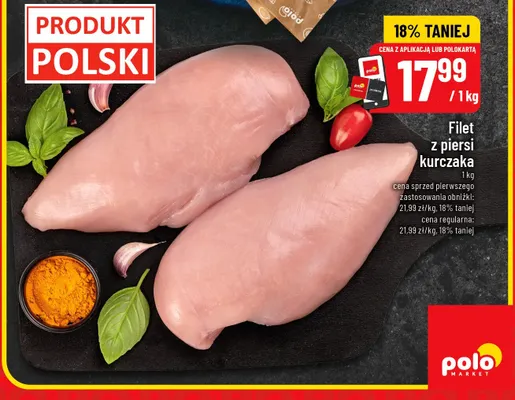 Filet z piersi kurczaka promocja w POLOmarket