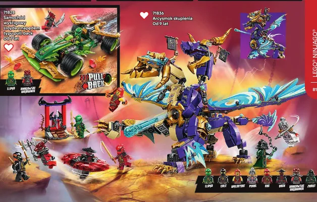 Klocki LEGO Ninjago 71836 Arcysmok skupienia promocja w LEGO