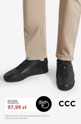 Sneakersy Gino Rossi promocja w CCC