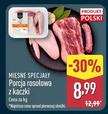 Porcja rosołowa wołowa Auchan promocja w Aldi