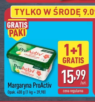 Margaryna ProActiv promocja w Aldi