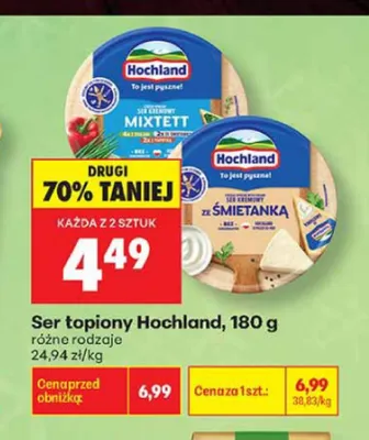 Ser topiony Hochland Mixtett promocja w Biedronka