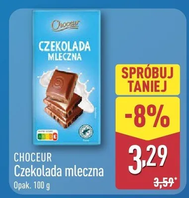 Czekolada gold mleczna Lindt promocja w Aldi