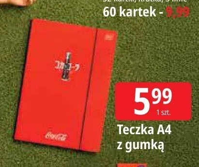 Teczka A4 z gumką Interdruk promocja w Leclerc