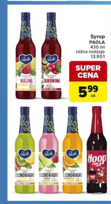 Syrop Paola promocja w Carrefour Market