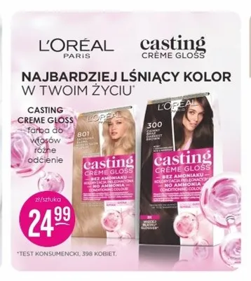 Farba do włosów L'Oréal Casting Crème Gloss promocja w Drogerie Jasmin
