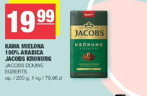 Kawa mielona 100% arabica promocja w SPAR