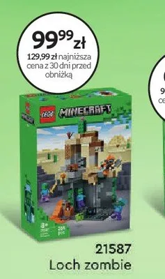 Klocki LEGO Minecraft 21587 Loch zombie promocja w Dzień Dziecka