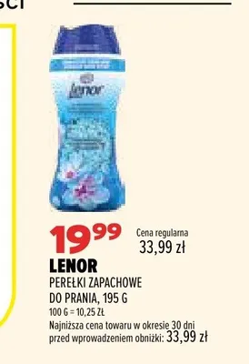 Perełki zapachowe do prania Lenor promocja w Drogerie Natura