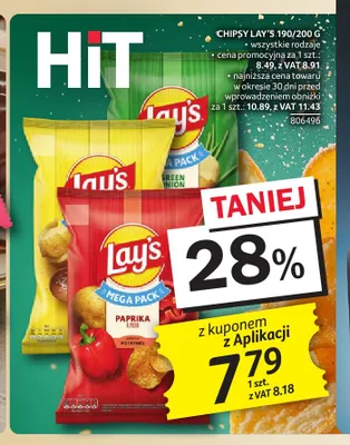 Chipsy Lay's promocja w Selgros