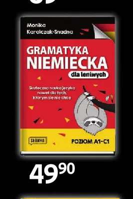 Książka Gramatyka niemiecka dla leniwych Słówko promocja w Empik
