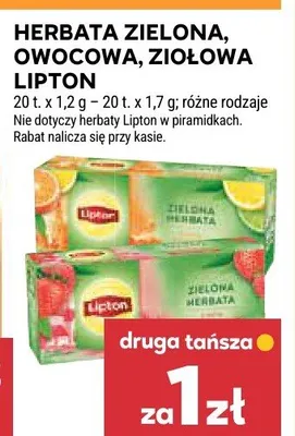 Herbata zielona, owocowa, ziołowa promocja w Stokrotka
