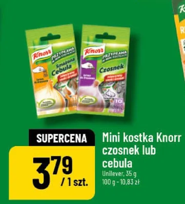 Mini kostka czosnek lub cebula promocja w POLOmarket