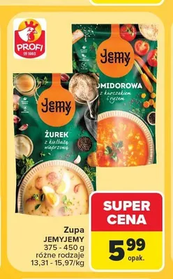 Zupa pomidorowa z kurczakiem i ryżem JemyJemy promocja w Carrefour