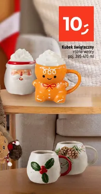 Kubek świąteczny 395-470 ml promocja w Dealz